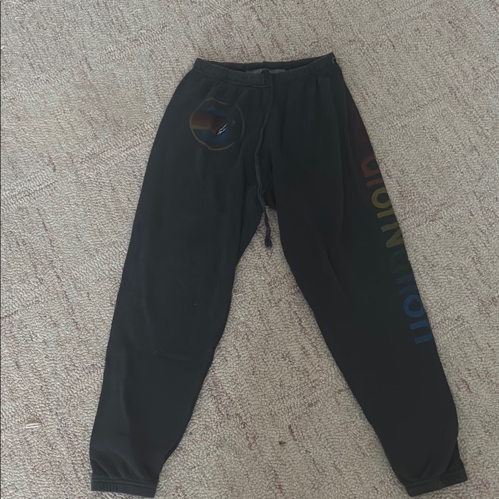 Washed black women’s joggers
